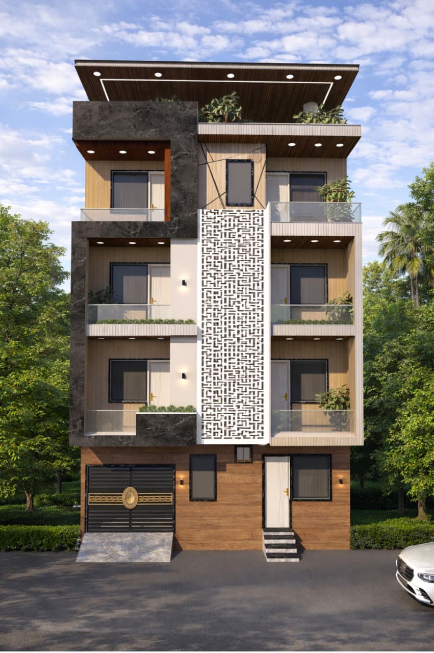 Redefine Modern Luxury-3 BHK Flat in DLF Ankur Vihar