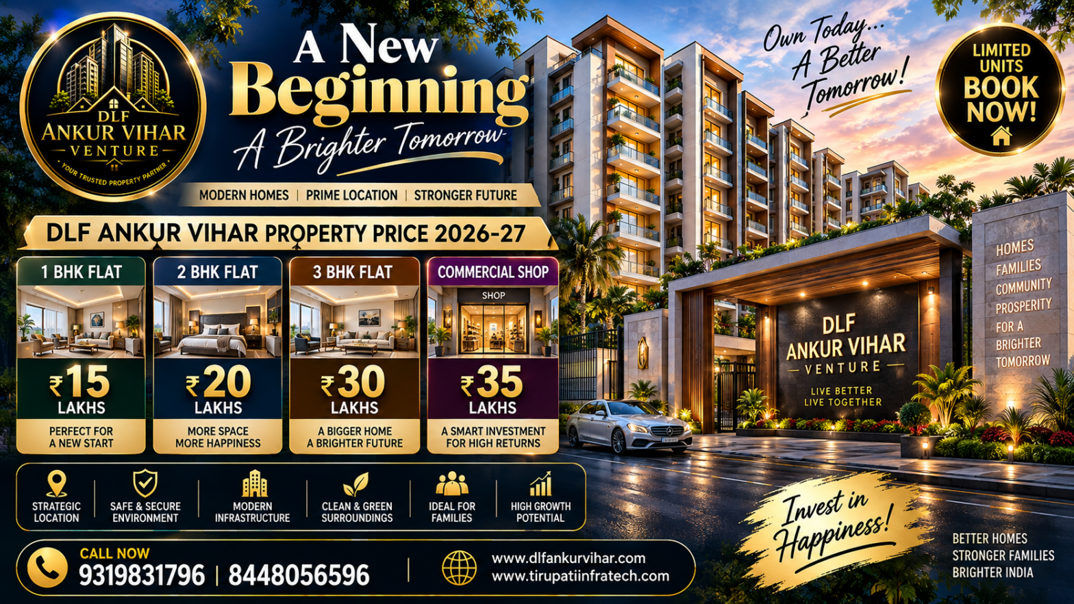 Residential Apartment in DLF Ankur Vihar