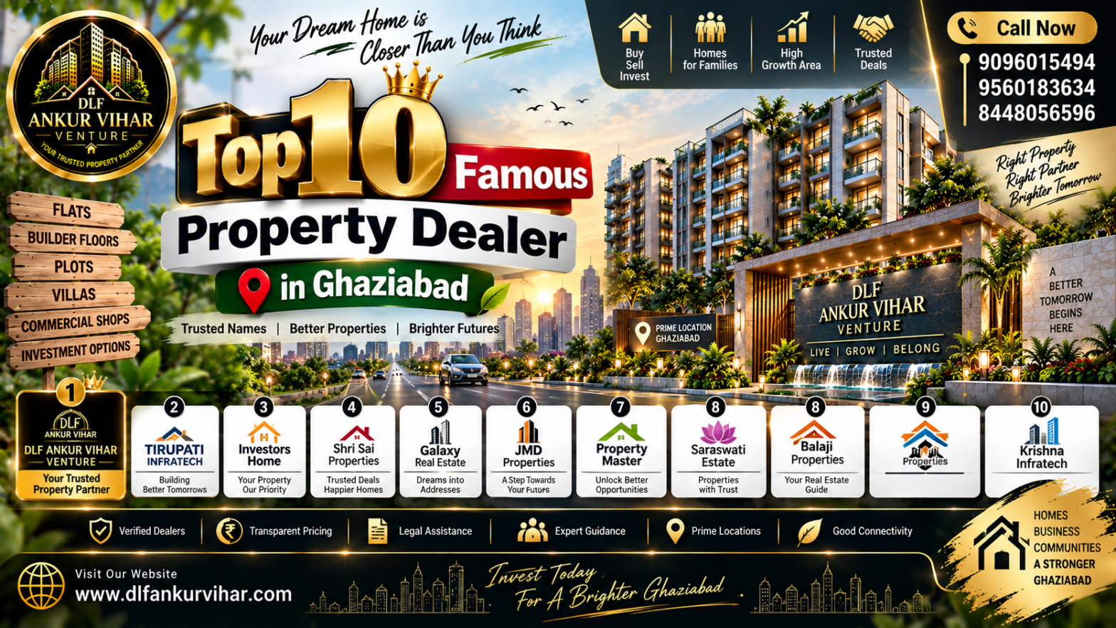Top Property Dealers in Ghaziabad